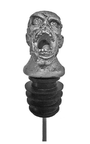 Spectrum Zombie Wine Aerator Pourer Premium Aerating Pourer FDA Approved Stainless Steel Food Grade silicone stopper - DimpzBazaar.com