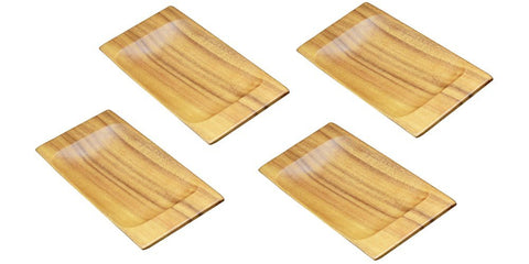 Pacific Merchants Trading Pacific Merchants Trading Acaciaware Appetizer Trays - DimpzBazaar.com