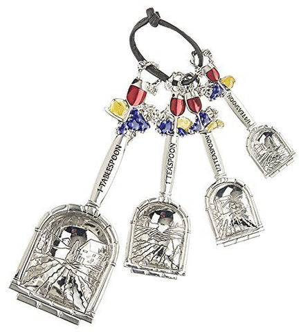 Ganz Ganz Kitchen Baking Cooking Decorative Colorful Measuring Spoons Set - Wine Country - DimpzBazaar.com