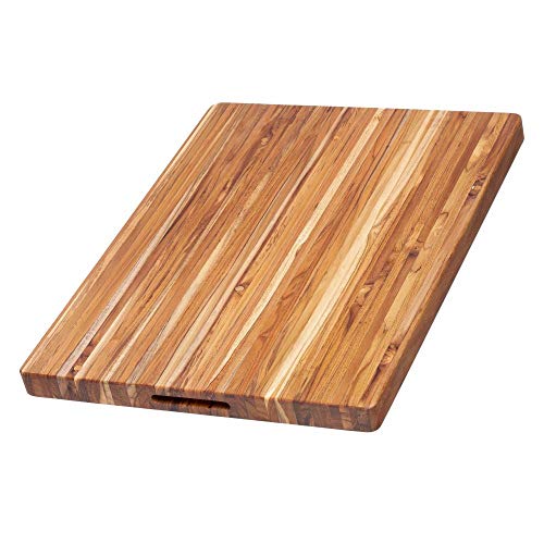 Teakhaus Teakhaus Edge Grain Carving Board w/Hand Grip (Rectangle) | 24" x 18" x 1.5" - DimpzBazaar.com