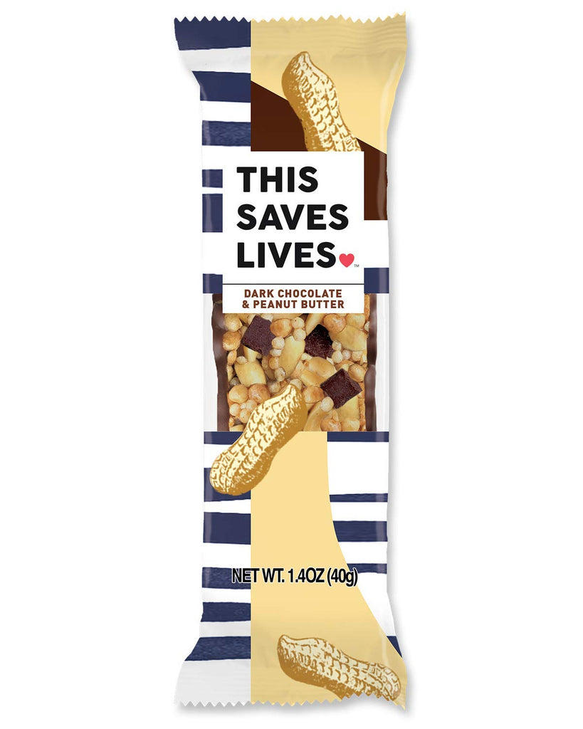 This Bar Saves Lives This Bar Saves Lives Chewy Granola Bars | Gluten Free Snacks Breakfast Bars, Kosher, Non GMO Snack Bar for Adults & Kids | 1.4 oz Bars - DimpzBazaar.com