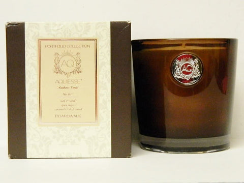 Aquiesse Aquiesse Fine Scented Large Candle In Box - Boardwalk 11oz - DimpzBazaar.com