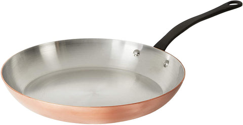 Mauviel Mauviel 6544.30 M'Heritage M250C 2.5mm Copper Round Frying Pan, 11.8", - DimpzBazaar.com