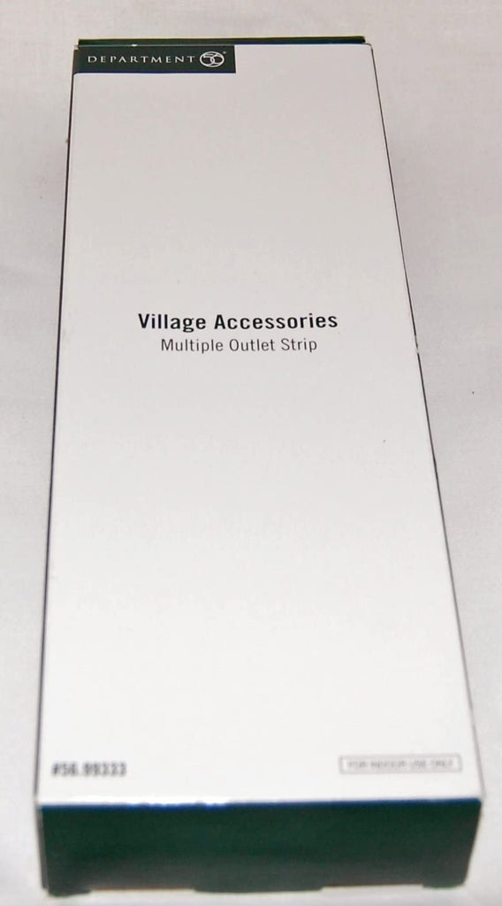 Department 56 Department 56 Village Accessory Multi-Outlet Strip - DimpzBazaar.com