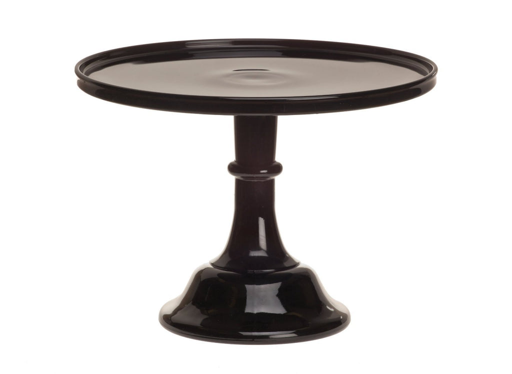 Mosser Glass Black Raspberry 12" Glass Cake Stand - By Mosser Glass - DimpzBazaar.com