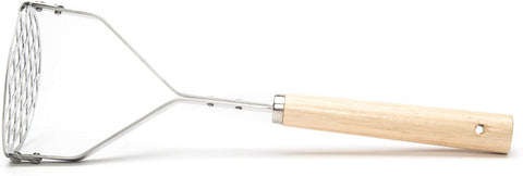 Fox Run Fox Run 6147 Manual Potato Masher, 10 x 3.5 x 2 inches, Metallic - DimpzBazaar.com
