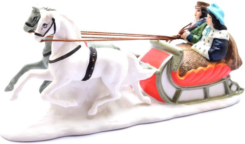 Department 56 Heritage Village Collection "Sleigh Ride" Department 56 Heritage Village Collection "Sleigh Ride" - EUC - DimpzBazaar.com