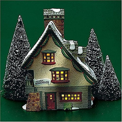 Department 56 Department 56 North Pole Series - Elves Bunkhouse- Retired - DimpzBazaar.com