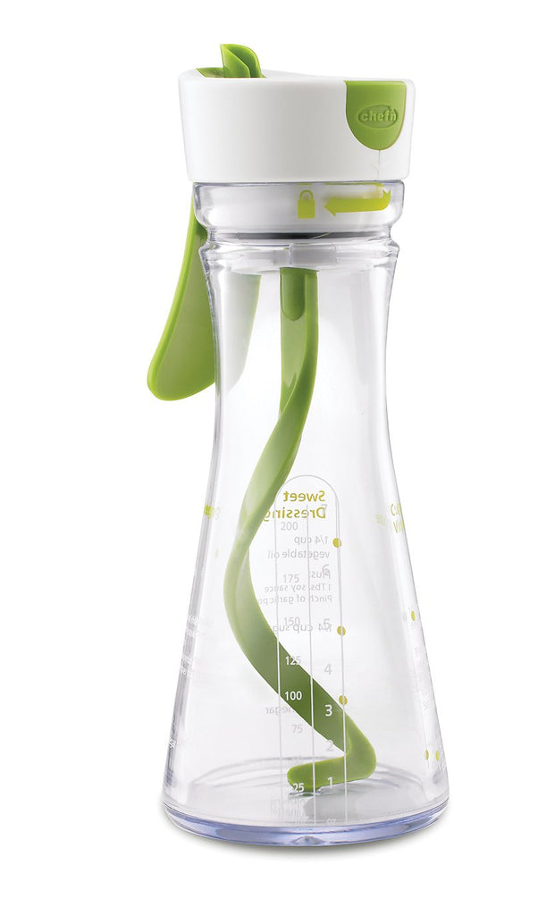 Chef'n Chef'n Emulstir, Emulsifier and Salad Dressing Mixer with Recipes, Arugula - DimpzBazaar.com