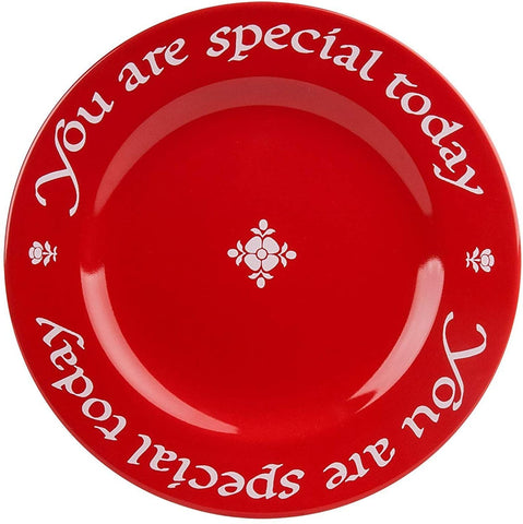 Waechtersbach Waechtersbach Plate, You Are Special Today Red Plate - DimpzBazaar.com
