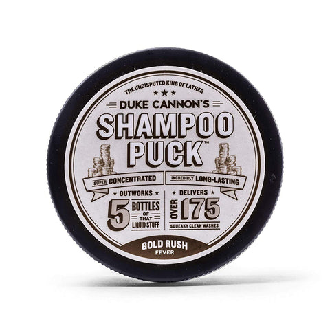 Duke Cannon Duke Cannon Supply Co. Mens Shampoo Puck, 4.5 oz. - Gold Rush Fever - DimpzBazaar.com