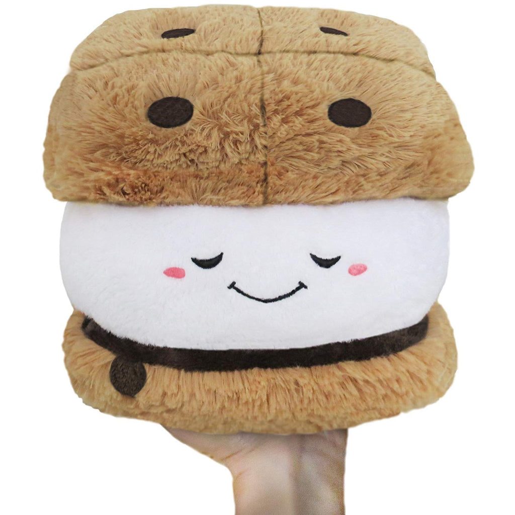 Squishable Squishable/ Mini Smore - 7" Plush, White/Brown - DimpzBazaar.com