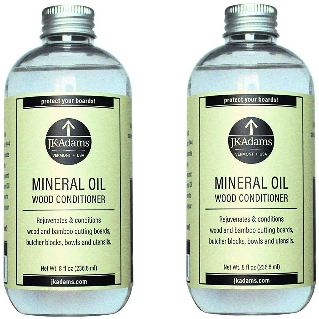 Dimpz Bazaar J.K. Adams 8-Ounce Mineral Oil Wood Conditioner (Тwo Рack) - DimpzBazaar.com