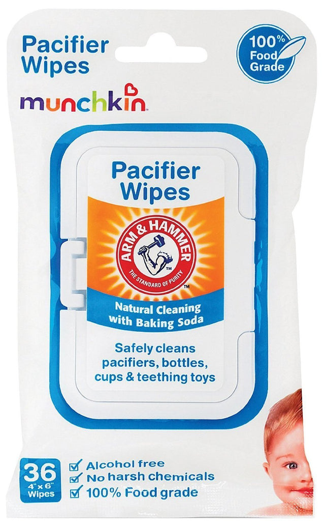 Munchkin Munchkin Arm and Hammer Pacifier Wipes - DimpzBazaar.com