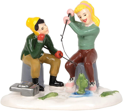 Department 56 Department 56 Original Snow Village Beginner's Luck Figurine - DimpzBazaar.com