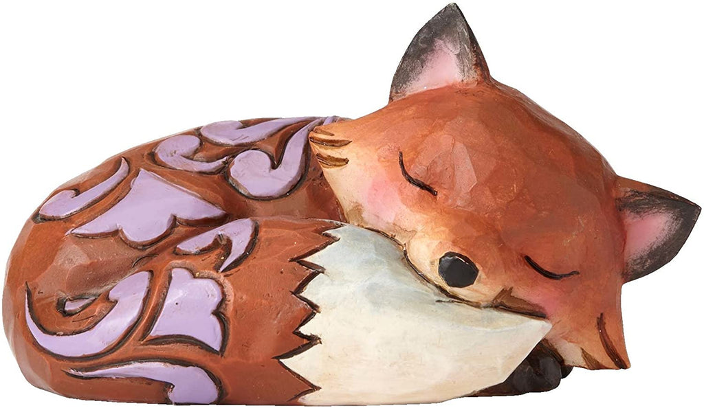 Enesco Enesco Jim Shore HWC Mini Fox Sleeping - DimpzBazaar.com