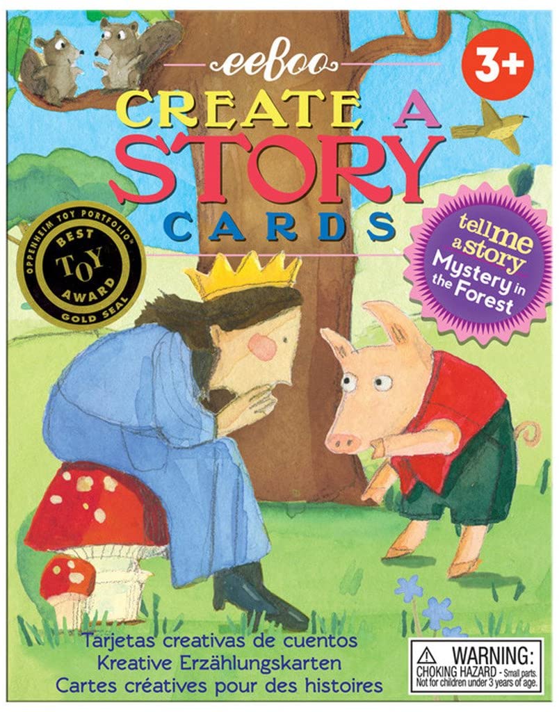 eeBoo eeBoo Create and Tell Me A Story Cards, Mystery in The Forest - DimpzBazaar.com