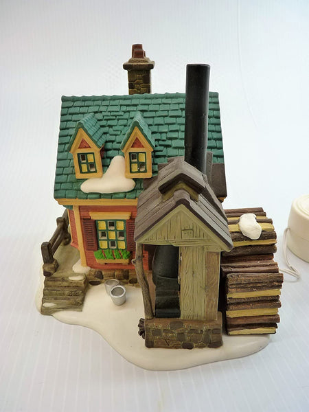 Department 56 department 56 "Steen's Maple House" New England Village Heritage Village Collection building #56579 smoking chimney- maple scent - DimpzBazaar.com