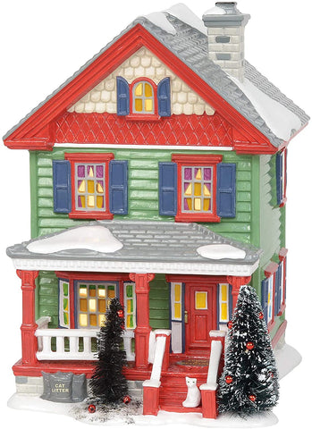 Department 56 Department 56 Original Snow Village National Lampoon's Christmas Vacation Aunt Bethany's House Lit Building, 8.07 Inch, Multicolor - DimpzBazaar.com