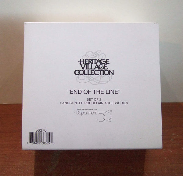 Department 56 Department 56 End of the Line 2 Piece Set Heritage Village Collection - DimpzBazaar.com