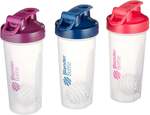 Blender Bottle BlenderBottle 3-Pack Water Bottle of 28oz ,multiple colors - DimpzBazaar.com