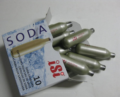 iSi North America iSi Soda Chargers, Gold - DimpzBazaar.com