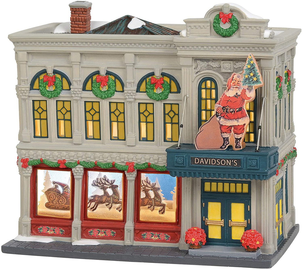 Department56 Department 56 Christmas in the City Davidson's Department Store Lit House - DimpzBazaar.com