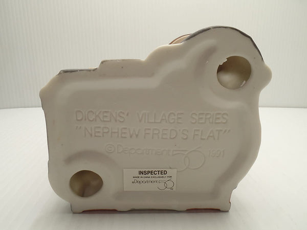 Finesse Uncovered, LLC Department 56 Heritage Village Collection - Dickens' Village Series - Nephew Fred's Flat - 5557-3 - DimpzBazaar.com