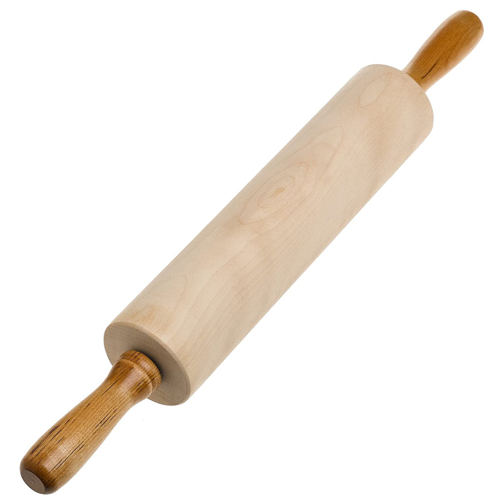 J.K. Adams J.K. Adams 12-Inch-by-2-3/4-Inch Maple Wood Medium Gourmet Rolling Pin - DimpzBazaar.com