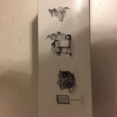 HERITAGE VILLAGE COLLECTION DEPARTMENT 56/HERITAGE VILLAGE COLLECTION/NORTH POLE SERIES/SNOW CONE ELVES"SET OF 4 - DimpzBazaar.com