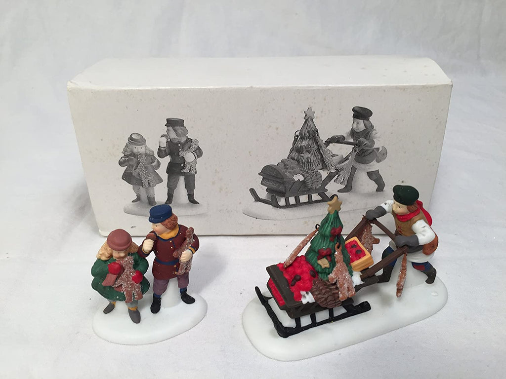 Dimpz Bazaar Department 56 "Gingerbread Vendor" Set of 2 Retired - DimpzBazaar.com