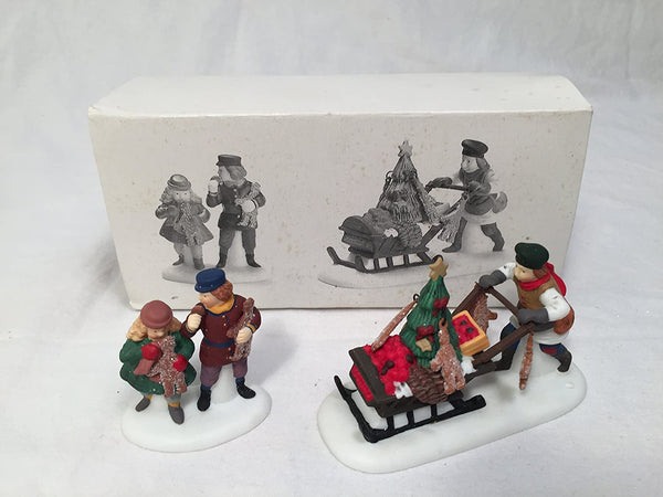 Dimpz Bazaar Department 56 "Gingerbread Vendor" Set of 2 Retired - DimpzBazaar.com