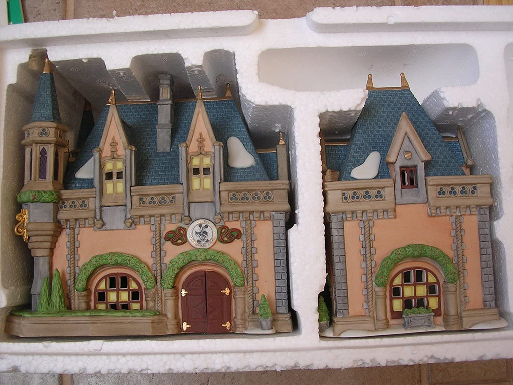 Department 56 Department 56 Heritage Village Collection ; Disney Parks ; Mickey's Christmas Carol Fantasyland ; Walt Disney World Resort #5350-3 - DimpzBazaar.com