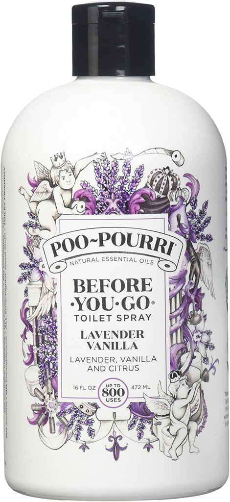 Dimpz Bazaar Poo-Pourri Lavender Vanilla Scent Refill Bottle 16 OZ (1) - DimpzBazaar.com