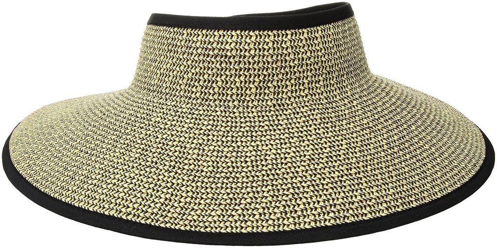 San Diego Hat Company San Diego Hat Company Women's Ultrabraid Visor with Ribbon Binding, and Sweatband - DimpzBazaar.com