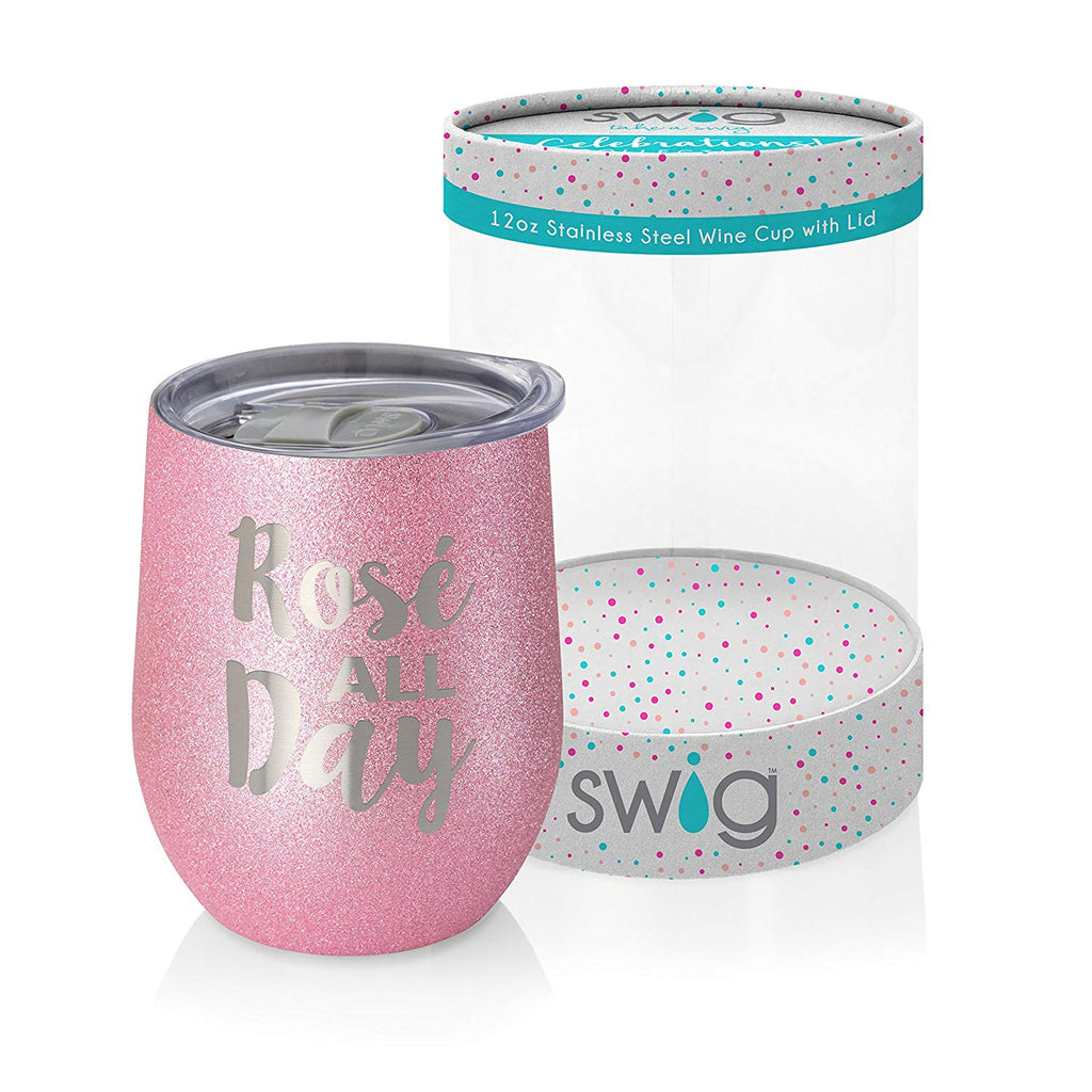 SWIG Swig Celebrations 12oz Wine-Rose All Day - DimpzBazaar.com