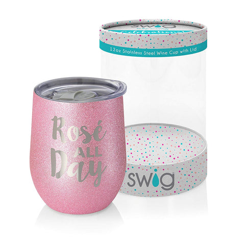 SWIG Swig Celebrations 12oz Wine-Rose All Day - DimpzBazaar.com