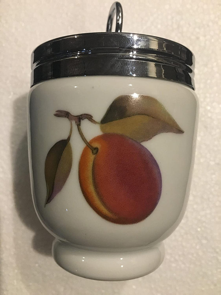 Royal Worcester Royal Worcester Evesham Vale King Size Egg Coddler & Lid, Fine China Dinnerware - DimpzBazaar.com