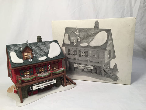 North Pole Village Department 56 Santa's Woodworks - DimpzBazaar.com