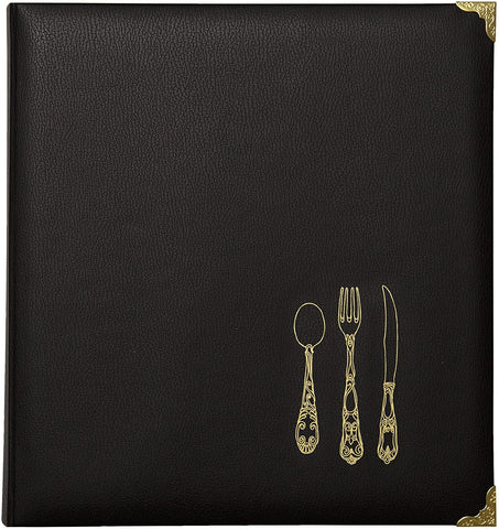 C.R. Gibson C.R. Gibson Leatherette Recipe Binder - DimpzBazaar.com
