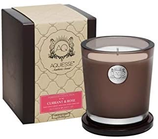 Aquiesse Aquiesse Currant & Rose~Large Soy Candle/Gift Box - DimpzBazaar.com