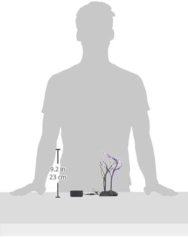 Department 56 Department 56 Halloween Collections Lit Spooky Sparkle Trees Figurine Village Accessory, Multicolor - DimpzBazaar.com