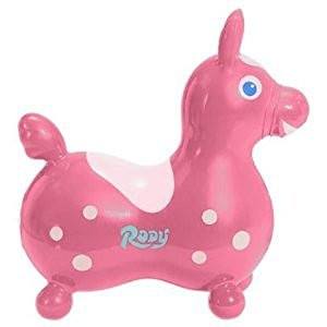 Gymnic GYMNIC 7003 Rody Horse Ride on, Pink - DimpzBazaar.com