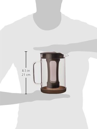 Primula Primula PCBBK-5351 Pace Cold Brew Iced Coffee Maker, 51 oz, Black - DimpzBazaar.com