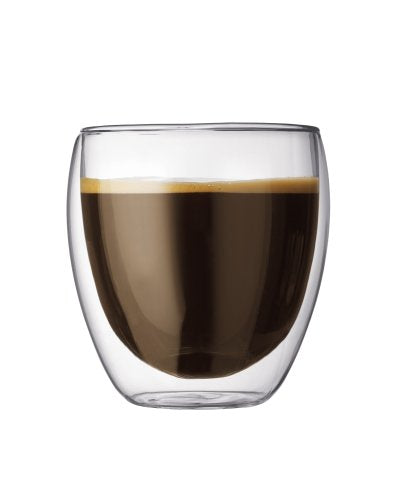 Bodum Bodum Pavina 8.5-Ounce Double-Wall Thermo Tumber/DOF Glass, Set of 2 - DimpzBazaar.com
