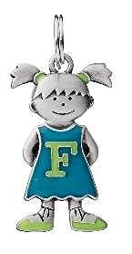 Ganz Initial Kid's Tag - Girls - F - DimpzBazaar.com