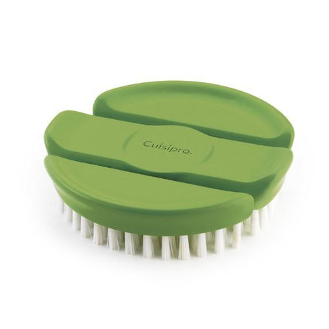 Cuisipro Cuisipro Flexible Vegetable Brush, Green - DimpzBazaar.com
