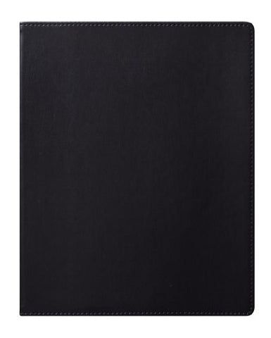 Eccolo World Traveler Eccolo World Traveler Simply Black Lined Journal, 8 x 10-Inch - DimpzBazaar.com