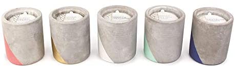 Paddywax Candles Paddywax Candles Soy Wax Blend Candle in Concrete Jar - DimpzBazaar.com