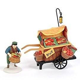 Department 56 Heritage Village Collection Chelsea Market Fruit Monger & Cart by Department 56 - DimpzBazaar.com